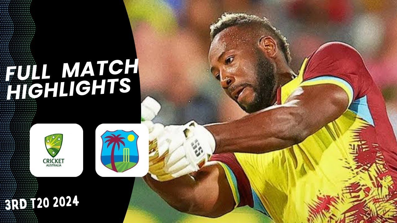 Australia vs west indies 3rd T20 Full Match Highlights 2024 | Aus vs Wi Highlights