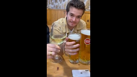 Hey cold beer - Super Bock