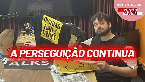 Perseguição criminosa contra Monark tem novo episódio | Momentos do Reunião de Pauta