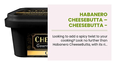 Roasted Garlic CheeseButta – CheeseButta - Gourmet Products