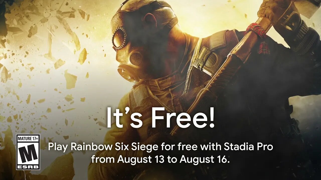 Rainbow Six Siege - experience it on Stadia