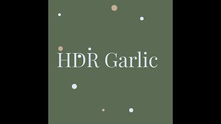 HDR Garlic