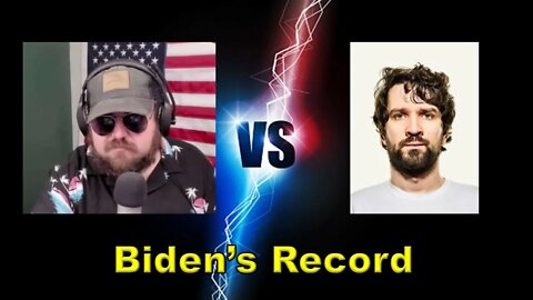 Debating Joe Bidens record with Destiny
