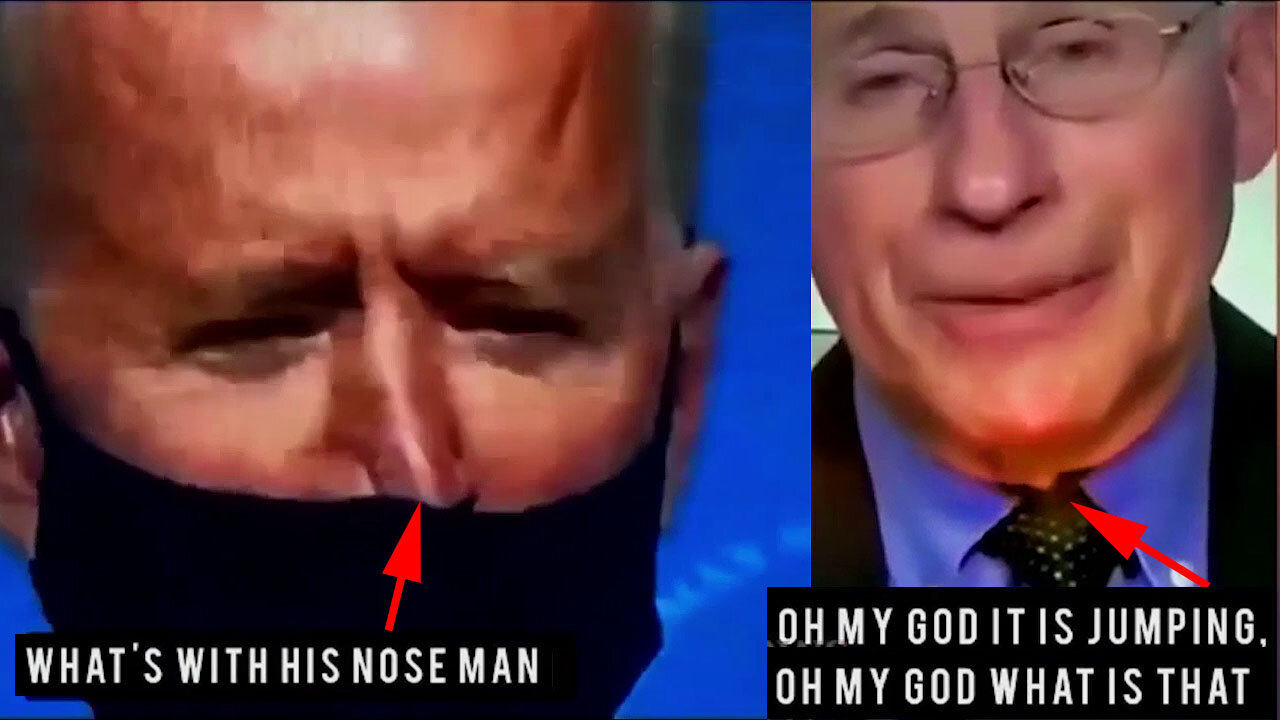 The 'Human Skin Masks' of Joe Biden and Anthony Fauci 🎭