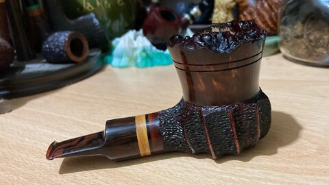 LCS Briars pipe 514 commissioned goblet