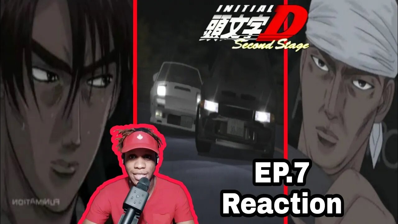 Initial D Second Stage Episode 7 Reaction 頭文字D Second Stage エピソード7 Ryosuke vs kyoichi Prt.1