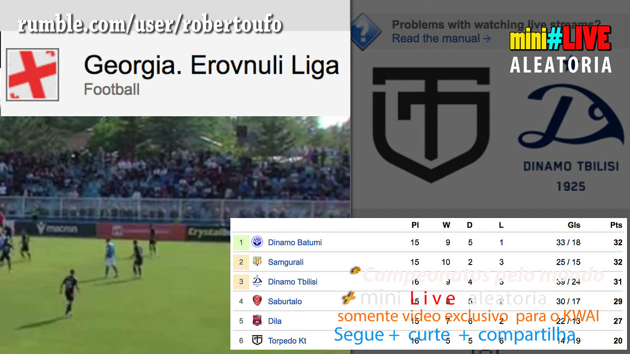 mini#live Georgia. Erovnuli Liga 2023 live may 24 Torpedo Kutaisi x Dynamo Tb - round 16