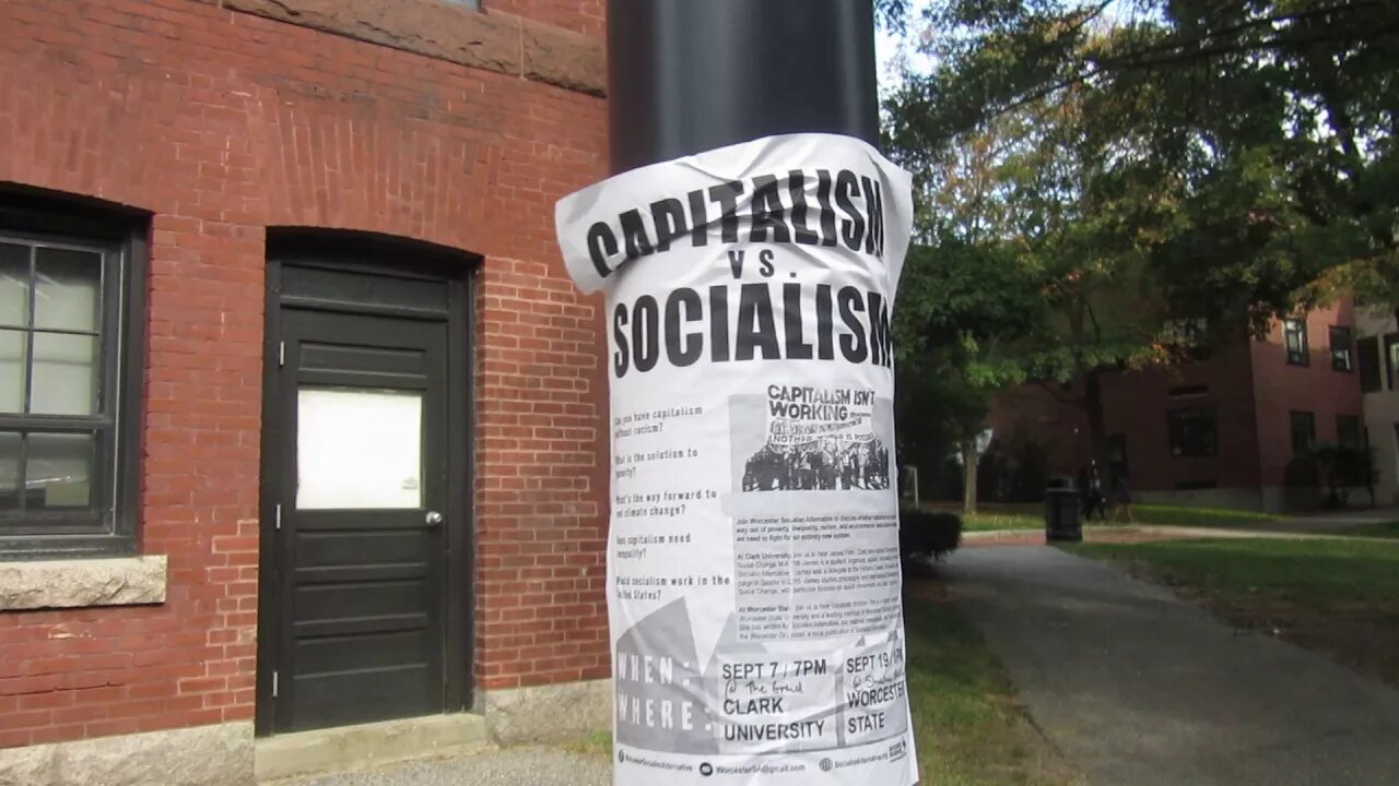 A Poster on Socialism Clark University 9 10 17