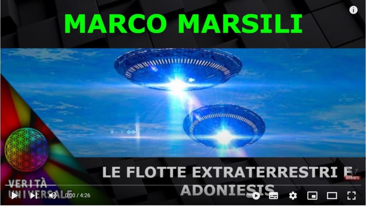 Marco Marsili - Le flotte Extraterrestri e Adoniesis