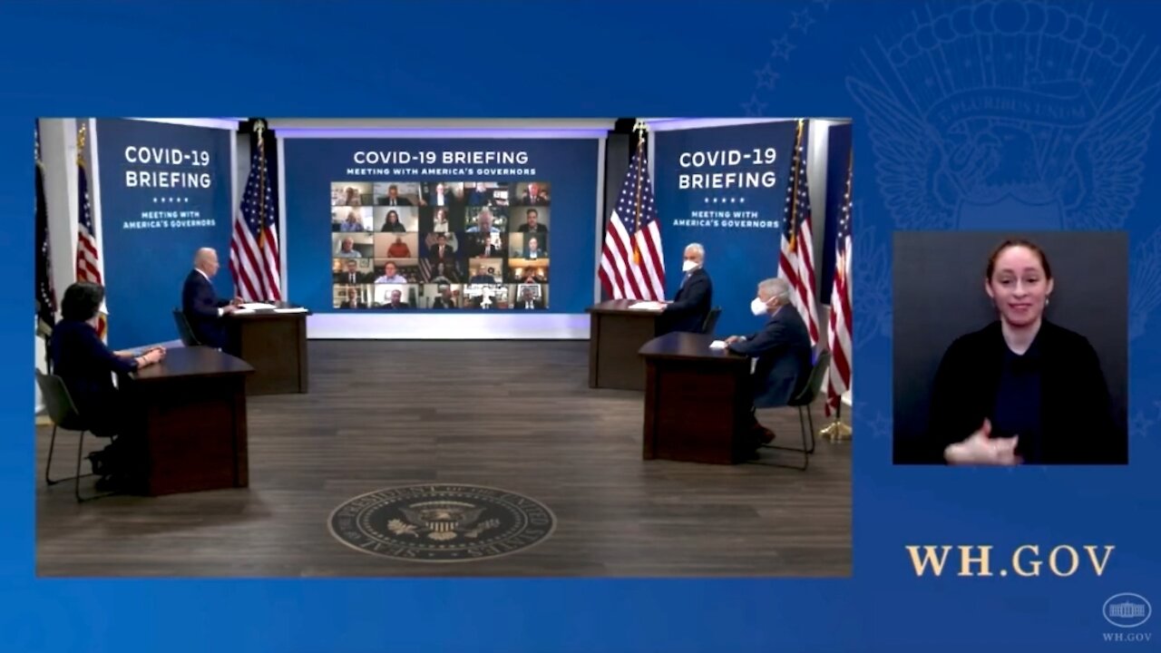 Biden Admin Kicks Out Press Before Biden Took Questions From Governor's