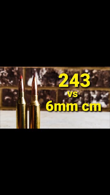 243 vs 6mm creedmoor