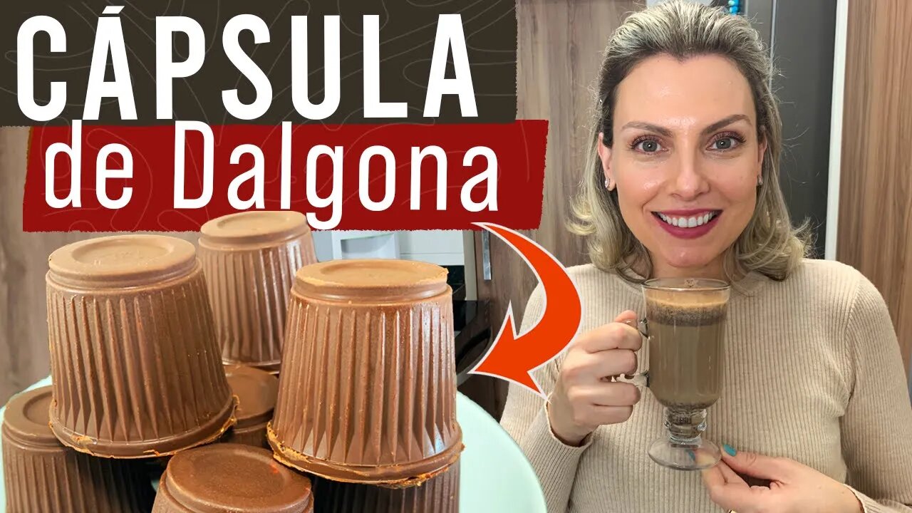 CÁPSULA DE CAFÉ DALGONA | CÁPSULA DE CAPPUCCINO COM CHOCOLATE