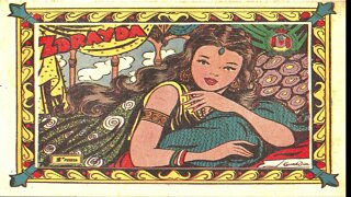 ZORAIDA LEITURA DE QUADRINHOSGIBIEM ESPANHOL #MUSEUDOGIBI #quadrinhos #comics