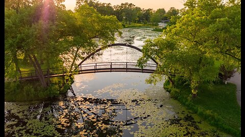 Drone View at Tenney Park