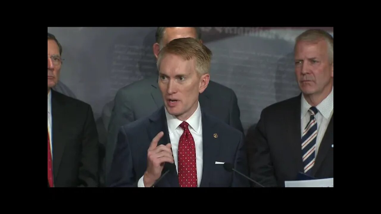 Senator Lankford Says It's Time for Biden to Secure the Border and Protect Americans