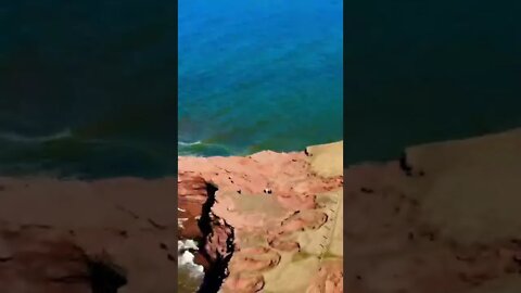 360 view of the cliffs