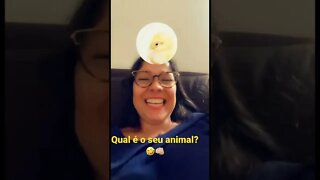 #shorts #videosengraçados #snapchat Qual é o seu animal?