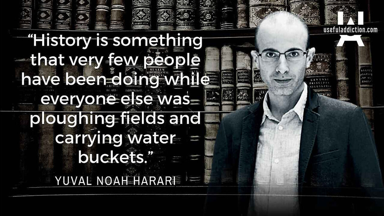 Yuval Noah Harari "You Have No Answer In The Bible What To Do When Humans Are No Longer Useful In the Economy." The Proper Way To Handle The Jew Jesuit Haters (Mouth Breathers) - A King Street News Exclusive