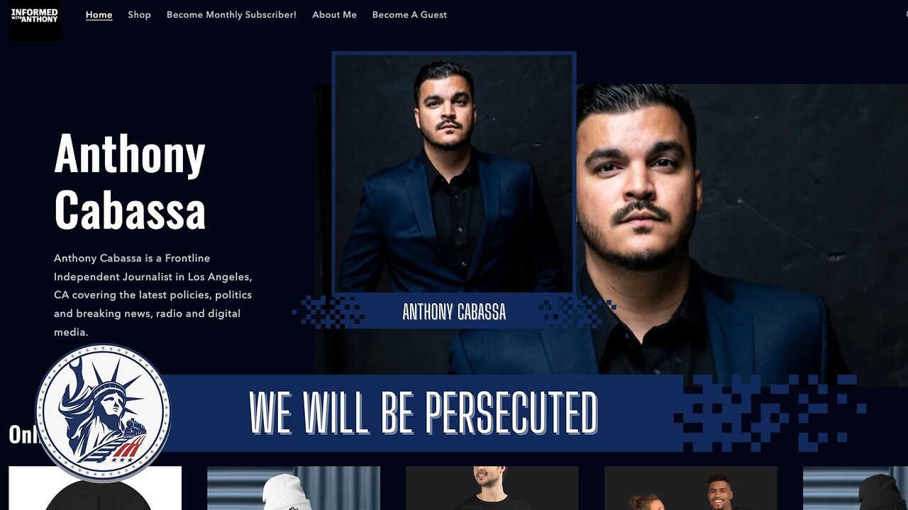 Anthony Cabassa | We Will Be Persecuted | Liberty Station Ep 183