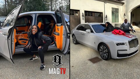 Simon Guobadia Gifts Fiancee Porsha Williams A New Roll Royce! 🎁