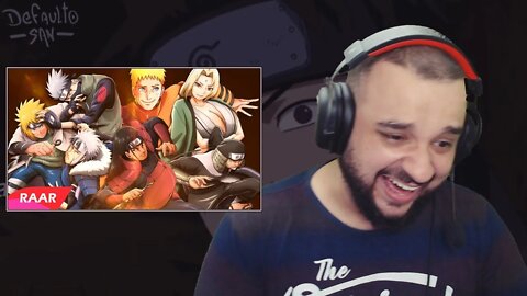 (REACT) YTPBR | Rap dos Hokages - Vontade do Ovo - @Default-san
