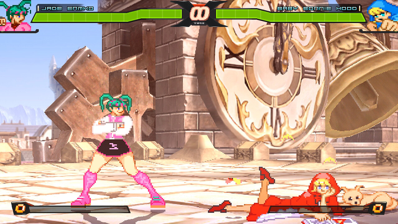 MUGEN - MVC Jade Enmko vs. Baby Bonnie Hood - Download