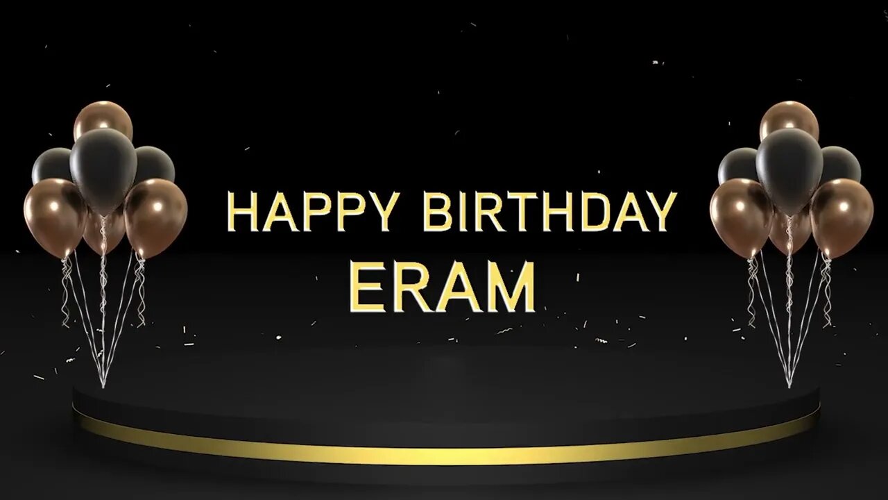 Wish you a very Happy Birthday Eram