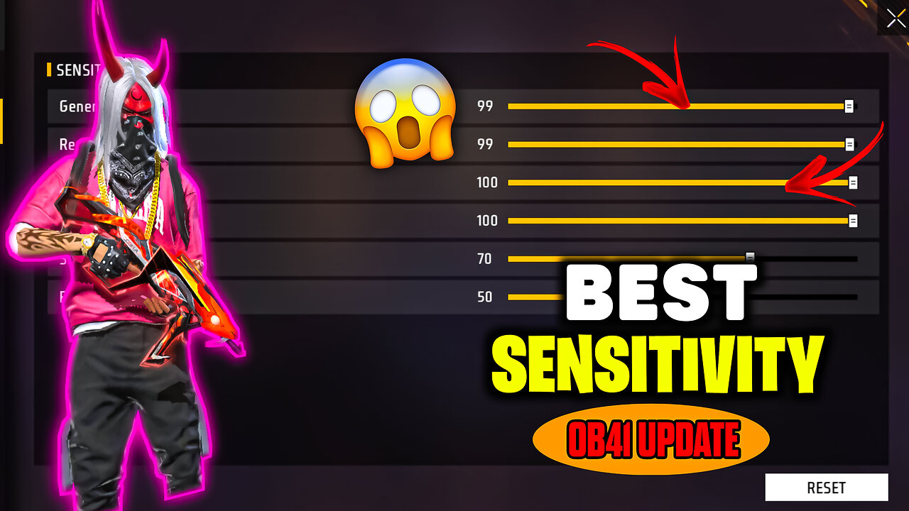 Free Fire Best Sensitivity Settings After Update🔥|Free Fire Best Sensitivity Settings|Bot Sanju