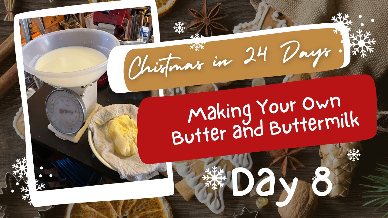 Butter and Buttermilk - Day 9 Bloo Makes Christmas in 24 Days