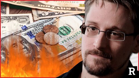 This is how they will control your money, Edward Snowden nailed it | Redacted with Clayton Morris