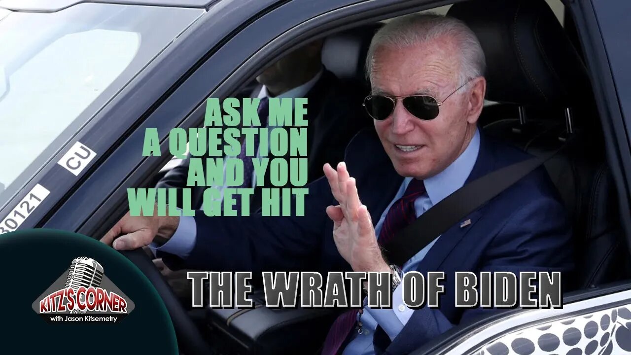 Biden openly threatens a reporter asking a question