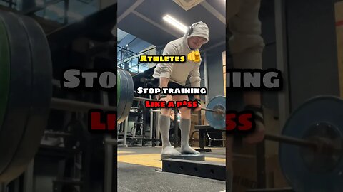 Athletes MUST Train Harder…