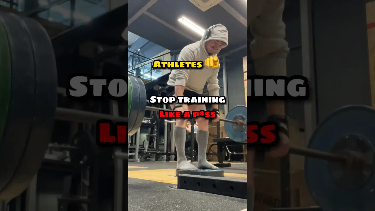 Athletes MUST Train Harder…