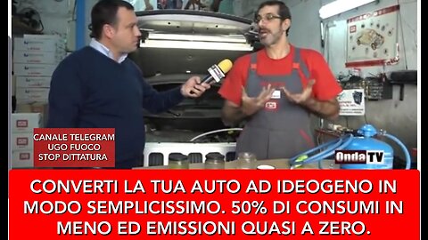 CONVERTI LA TUA AUTO AD IDROGENO, RISPARMIA IL 50%