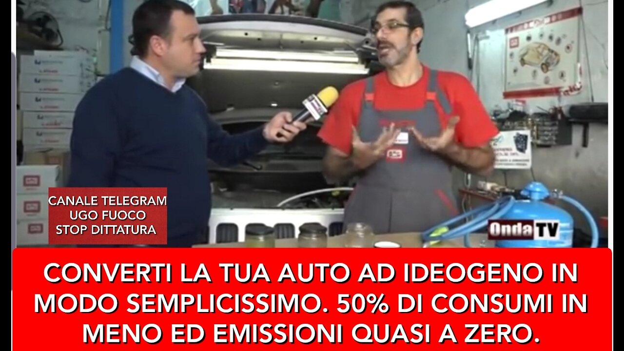 CONVERTI LA TUA AUTO AD IDROGENO, RISPARMIA IL 50%