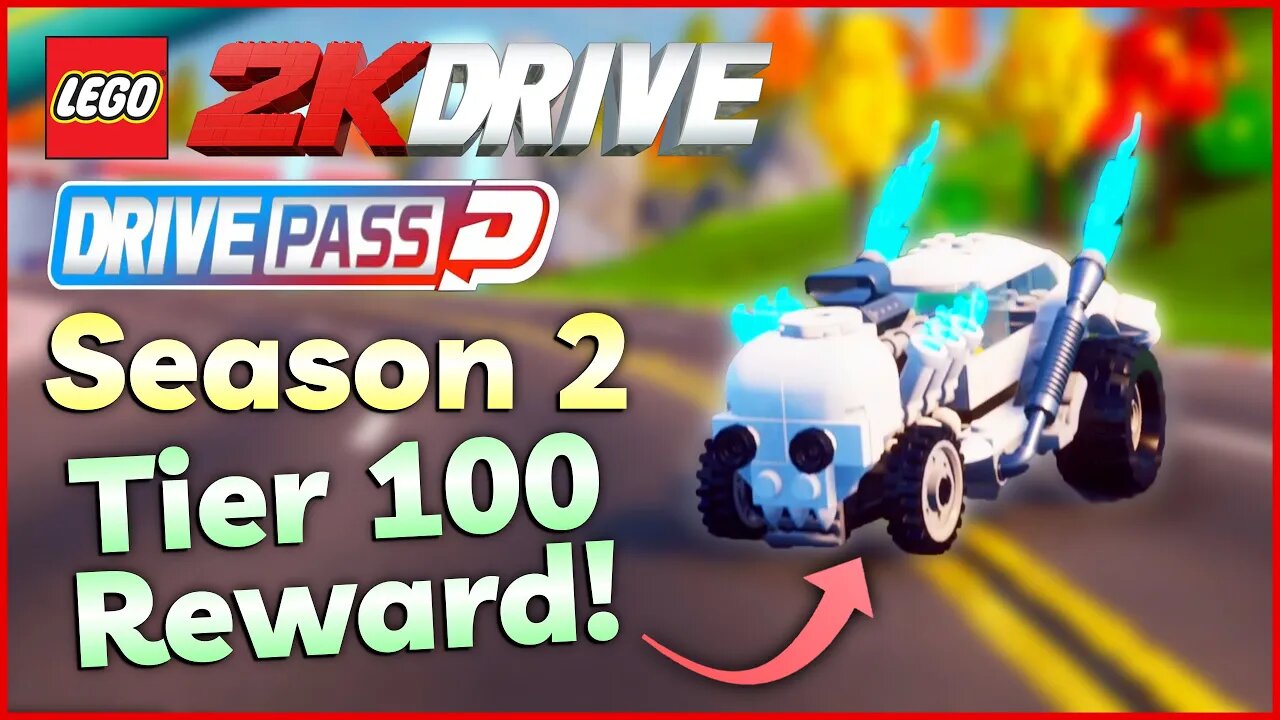 LEGO 2K Drive's Season 2 Tier 100 Reward | Mr. Bone's Wild Ride Gameplay!