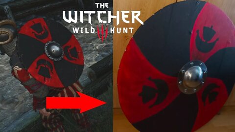 DIY Skellige Shield The Witcher 3 Cosplay Shield Making