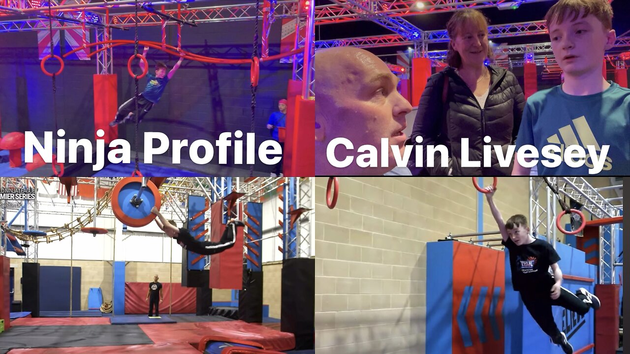 Ninja Profile: Calvin Livesey. World Ninja League Qualifier