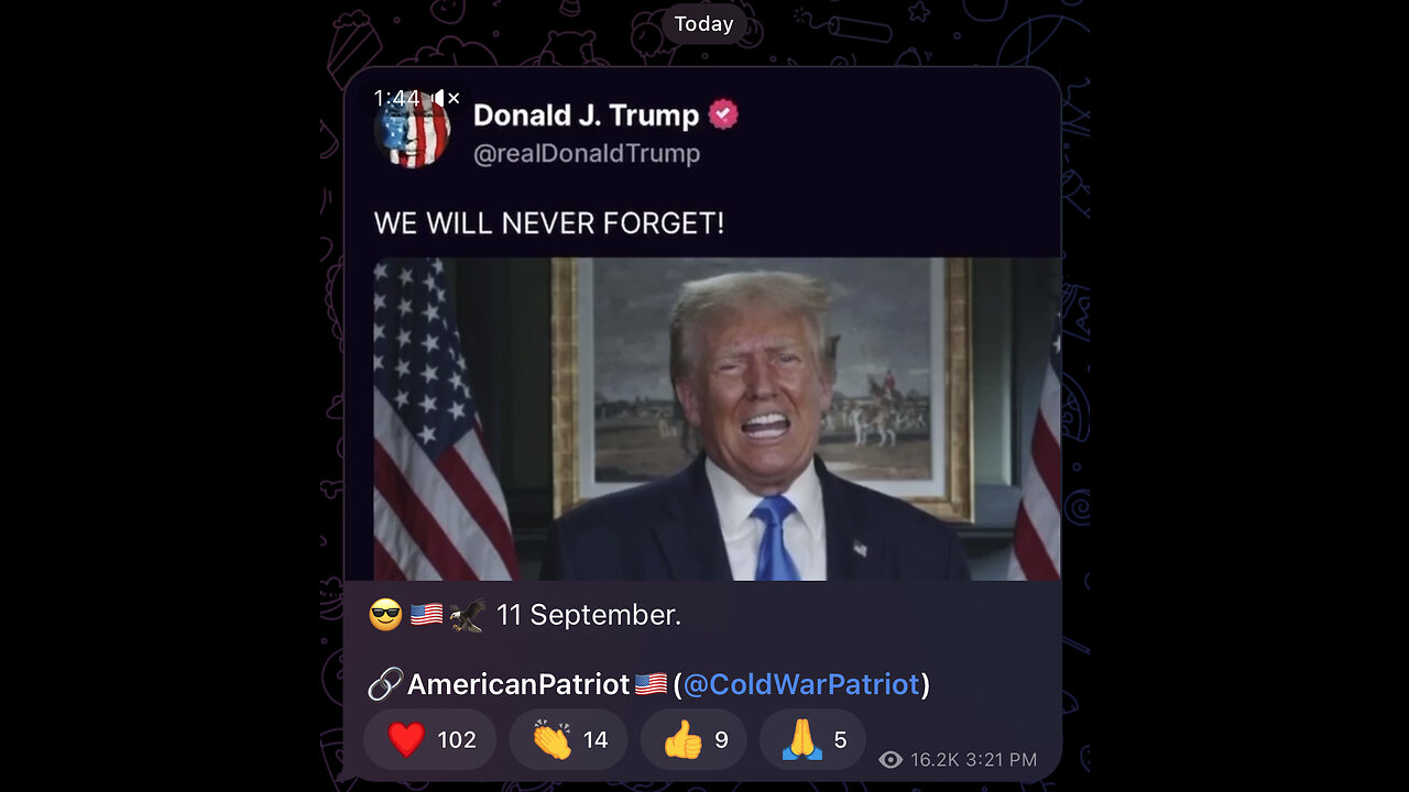 😎🇺🇸🦅 11 September.