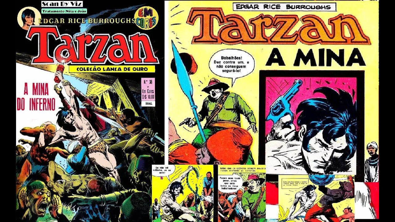 TARZAN FORMATINHO 38 A MINA #museudogibi #quadrinhos #comics #manga