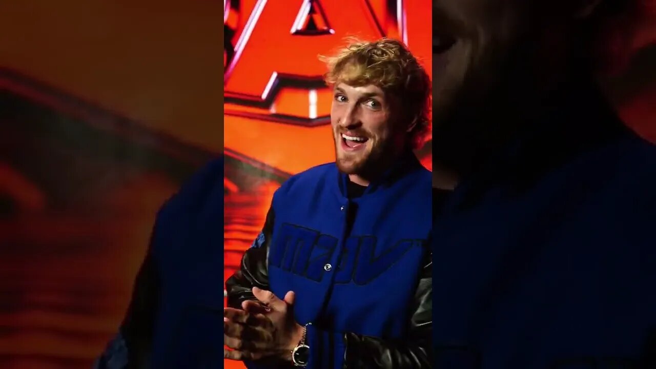 Logan Paul return to this Monday night RAW #wwe #loganpaul