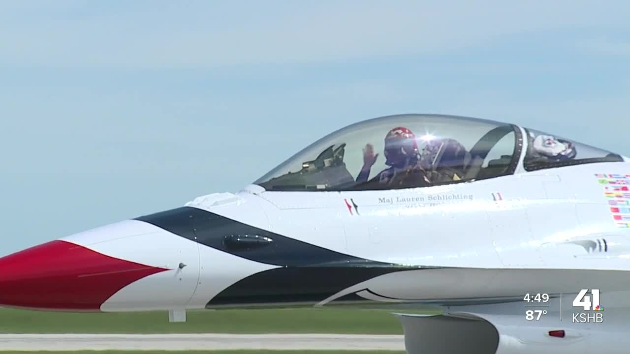 US Air Force's Thunderbirds pilot shares journey