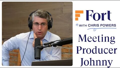 Chris meeting Fort Producer Johnny Podcasts