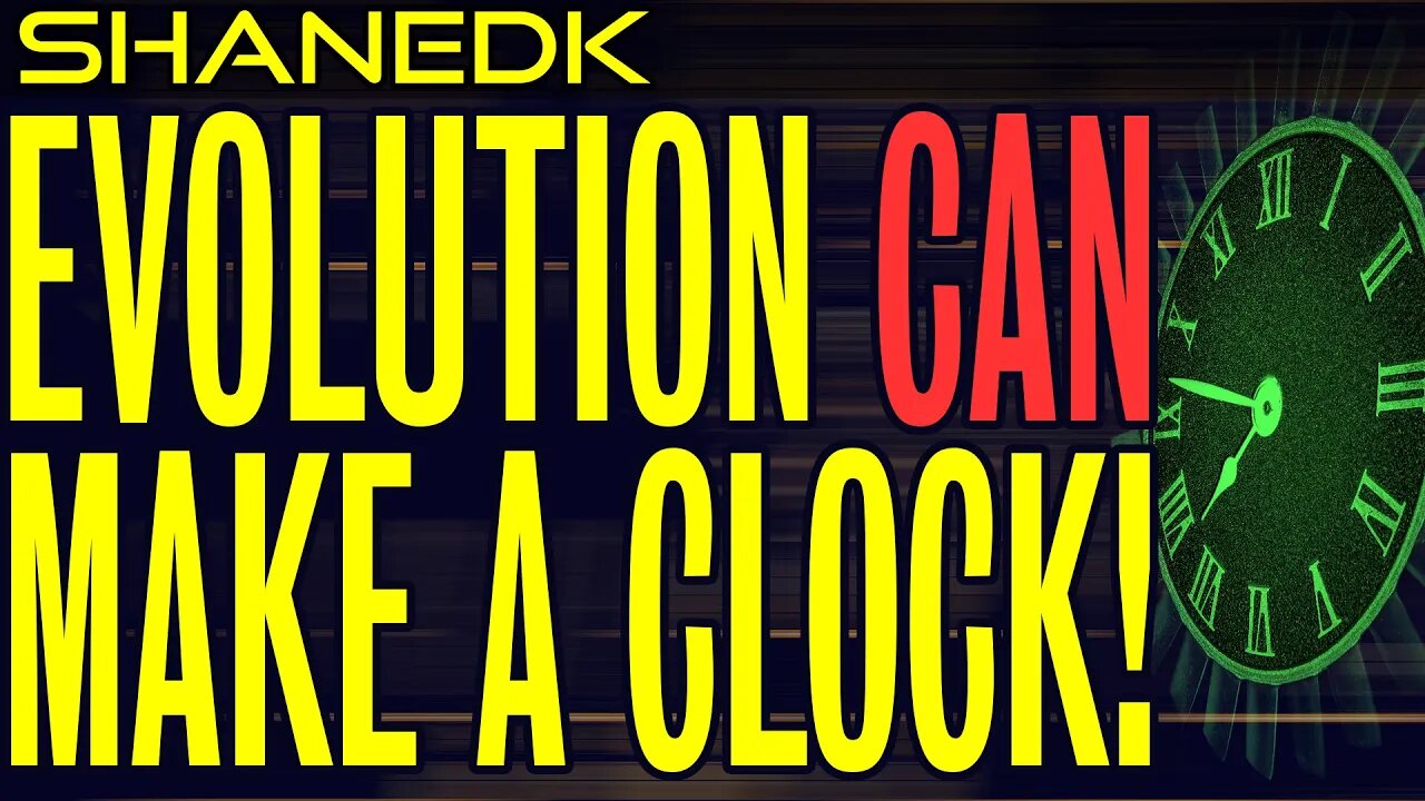 Evolution CAN Make a Clock!