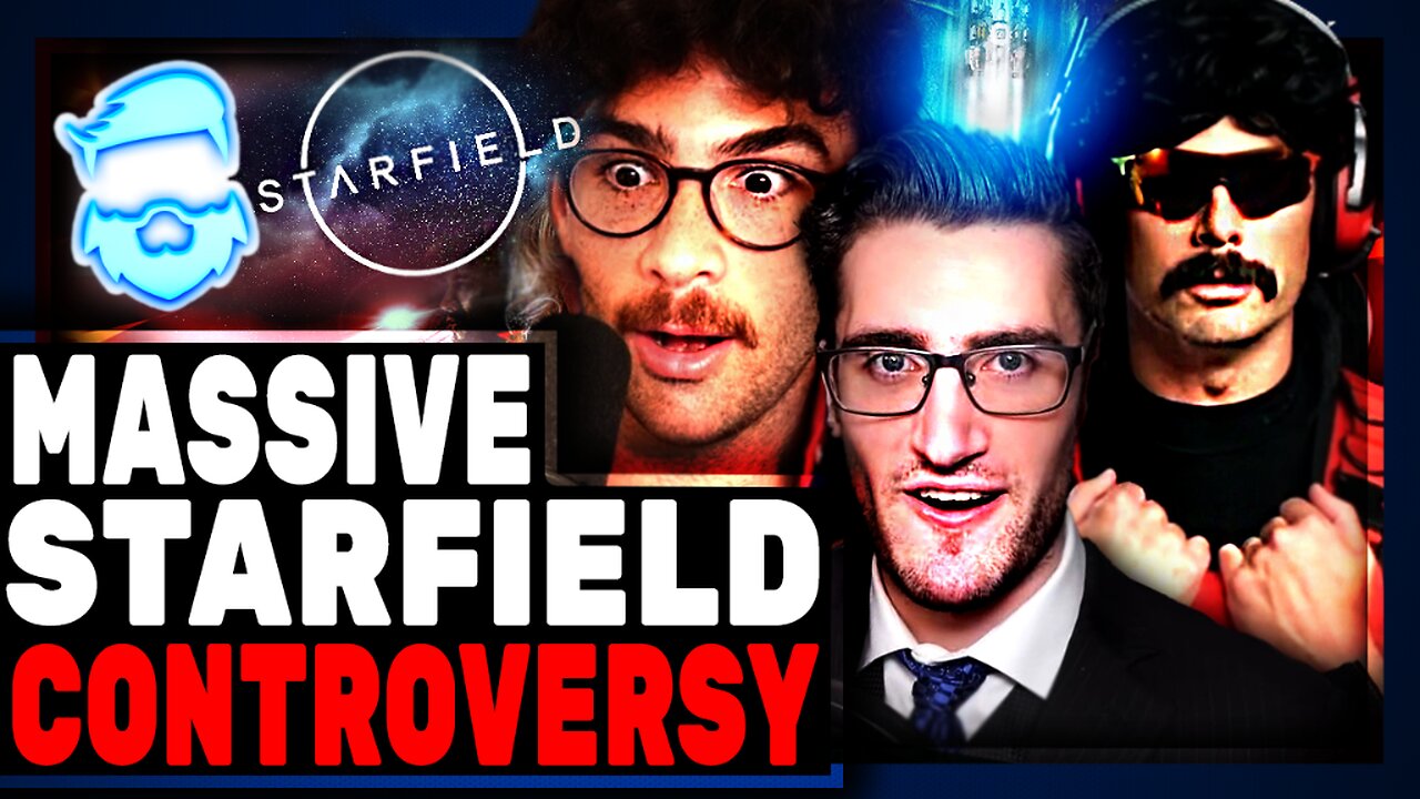 Starfield Starts Gaming's Biggest Woke Controversy Ever! Dr Disrespect Vs The Act Man, Hasan Piker