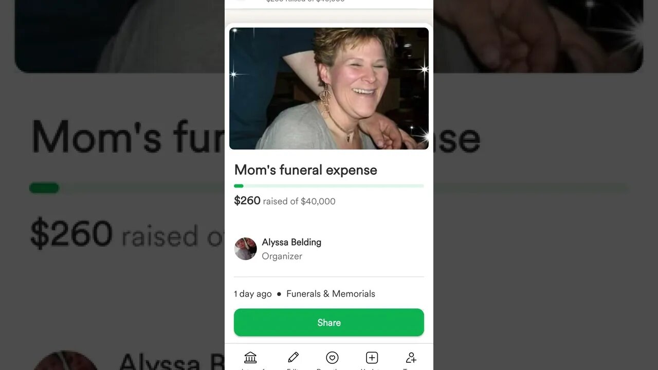 Someones Mom, Sister, Daughter died The link is below.