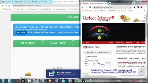 How To Earn 200 Bitcoin Faucet Money Daily At BITCOINCLIX Withdraw At Perfect Money