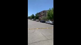 23ABC on the scene of an apartment explosion in downtown Bakersfield