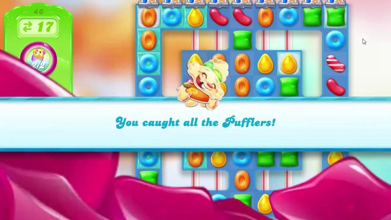 Candy Crush Jelly Saga Level 46