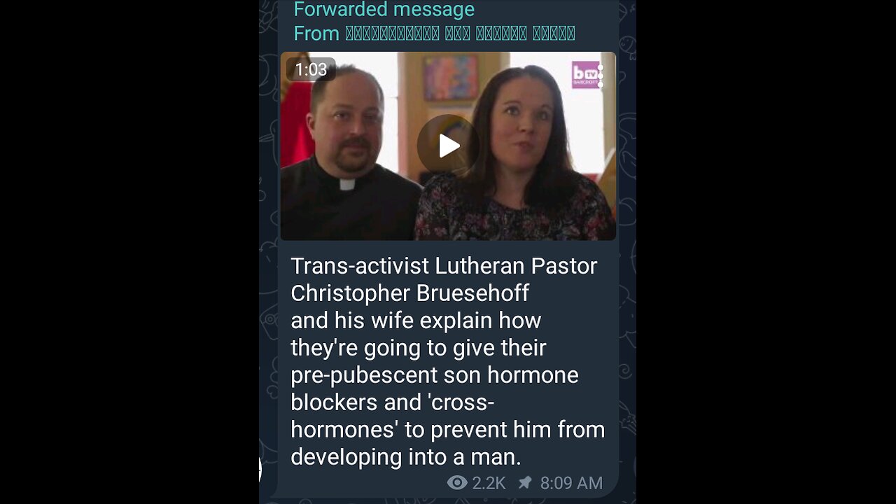 News Shorts: Trans-activist Lutheran Pastor and His Son